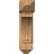 Ekena Millwork Imperial Arts and Crafts Smooth Bracket w/ Offset Brace, Western Red Cedar, 7 1/2"W x 24"D x 28"H BKT0806X24X28IMP03SWR - alternate 2
